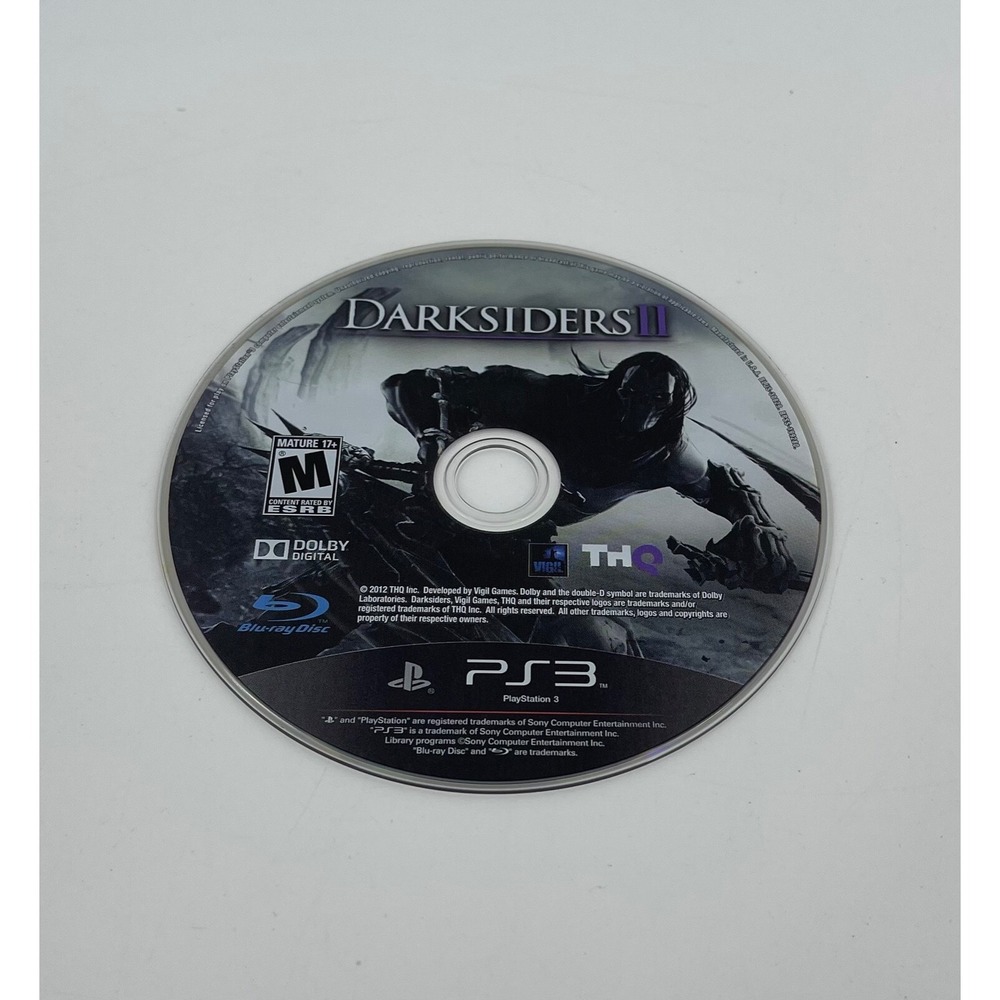 Darksiders II 2 (PlayStation 3, PS3) - DISC‎ ONLY - A7383